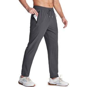 Men's loose athletic sweatpants in various colors for spring and autumn