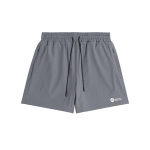 Men's quick dry zippered fitness shorts in various colors and sizes