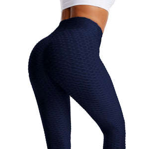 Women's high waist push up yoga leggings in multiple colors