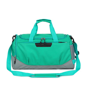 Large capacity dry wet separation gym bag in various colors