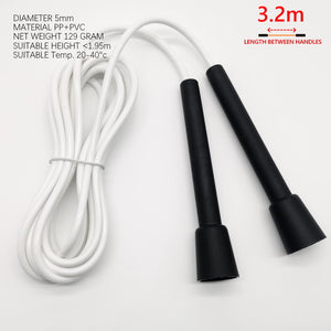 Cold-resistant thick TPU skipping rope in various colors for fitness workouts