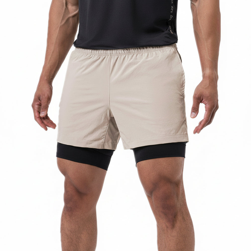 BREATHABLE QUICK DRY STRAIGHT LEG CASUAL SHORTS