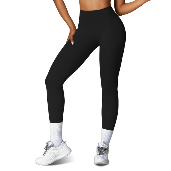 WOMEN'S HIGH WAIST COMPRESSION YOGA LEGGINGS WITH TUMMY CONTROL