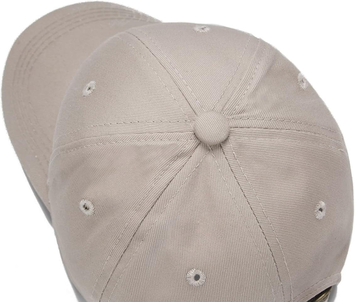 Adjustable Washed Cotton Baseball Cap for Children - Toddler Golf Hat for Boys and Girls