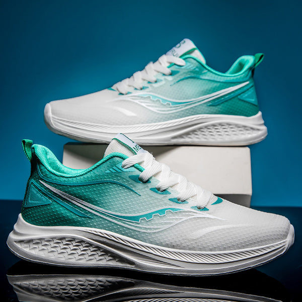 BREATHABLE LIGHTWEIGHT RUNNING SHOES WITH SOFT SOLES