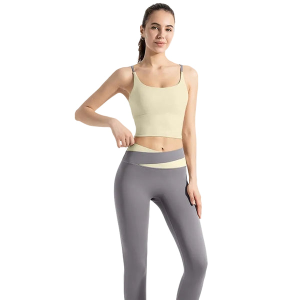 Notting Nude breathable women's sports bra and leggings set in multiple colors