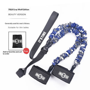 Women's glute training resistance bands in beauty, flame, and naval camouflage colors