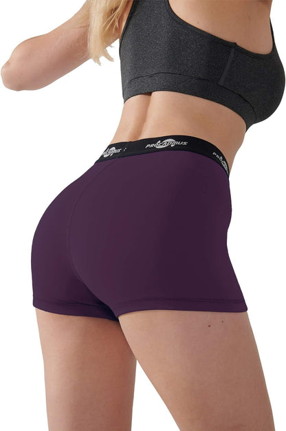 Women's Compression Pro Volleyball Shorts - 3" Spandex