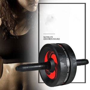 Abdominal exercise wheel with yoga mat and skipping rope in multiple colors