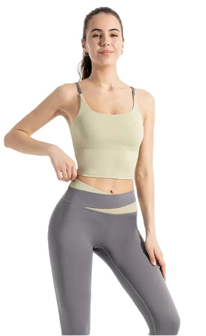 Notting Nude breathable women's sports bra and leggings set in multiple colors