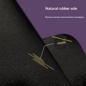 Professional non-slip PU natural rubber yoga mat with pose guide lines in various colors