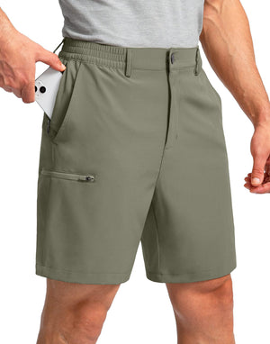 Men's outdoor sports shorts with multiple pockets in various colors