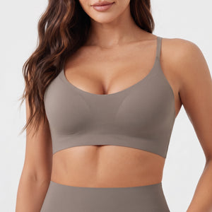 THIN SUMMER ICE SILK SEAMLESS BRALETTE