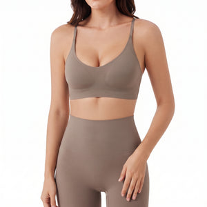 THIN SUMMER ICE SILK SEAMLESS BRALETTE