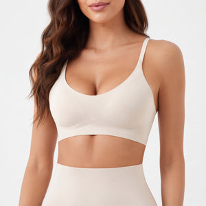 THIN SUMMER ICE SILK SEAMLESS BRALETTE
