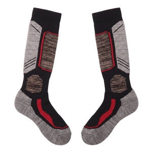 THICKENED OUTDOOR SKI AND HIKING SOCKS WITH TOWEL BOTTOM
