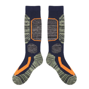 THICKENED OUTDOOR SKI AND HIKING SOCKS WITH TOWEL BOTTOM