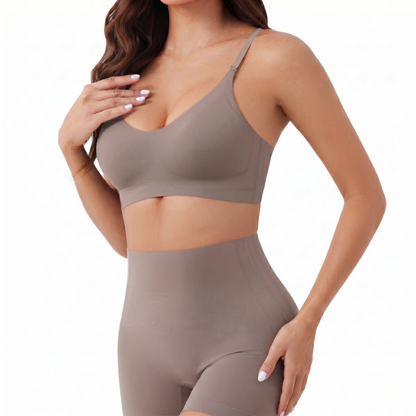 THIN SUMMER ICE SILK SEAMLESS BRALETTE