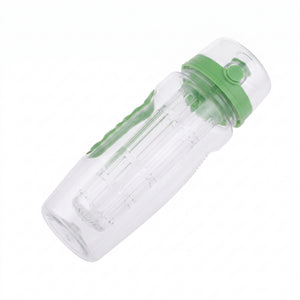 BPA FREE FRUIT INFUSER JUICE SHAKER WATER BOTTLE 32OZ