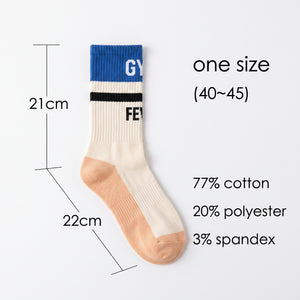SPORTS FITNESS COTTON SOCKS