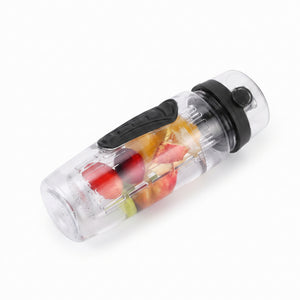 BPA FREE FRUIT INFUSER JUICE SHAKER WATER BOTTLE 32OZ