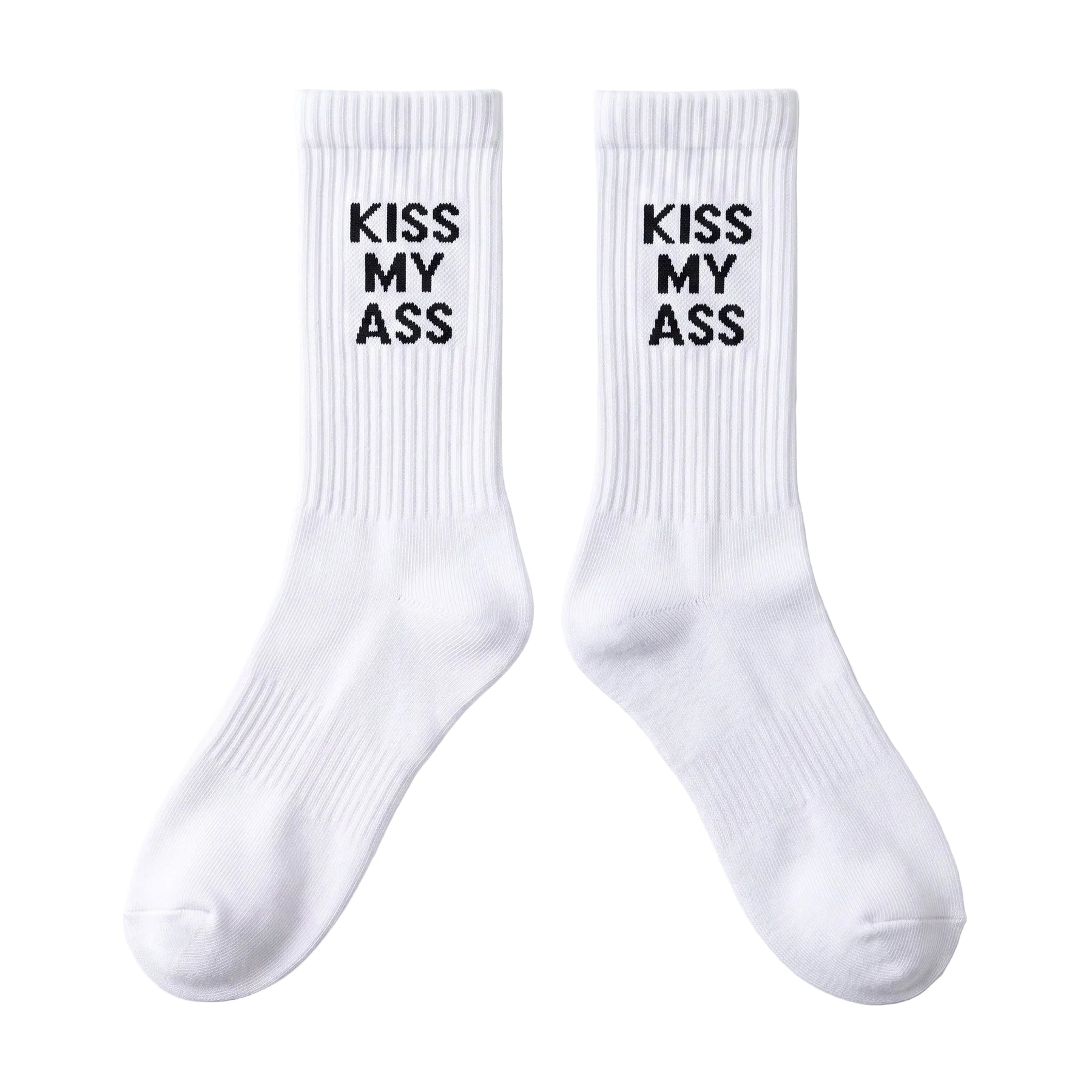 WHITE HIGH TUBE COTTON SPORTS SOCKS