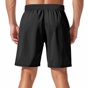 Men's quick-dry luminous sports shorts in various colors