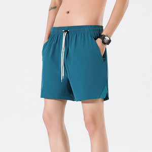 Men's breathable sports casual shorts available in multiple colors