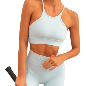 Sleeveless sports fitness back-shaping bra in multiple colors and sizes