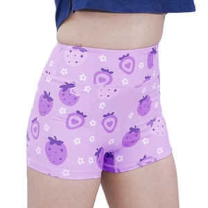 Women's high waist sports and fitness yoga shorts in various colors
