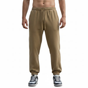 Men's elastic anti-wrinkle casual pants in tapered fit