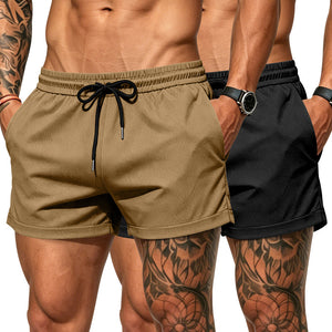 Men's summer sports fitness casual shorts in various colors and sizes