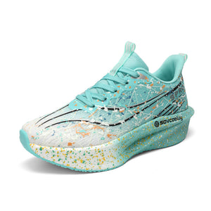 Marathon carbon-plate noctilucent fashion sneakers in multiple colors and sizes