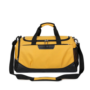 Large capacity dry wet separation gym bag in various colors