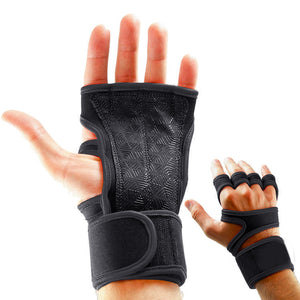 Non-slip half finger gym dumbbell sports gloves in various colors