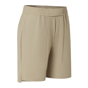 Men's quick-dry ice silk summer shorts in various colors for fitness and running