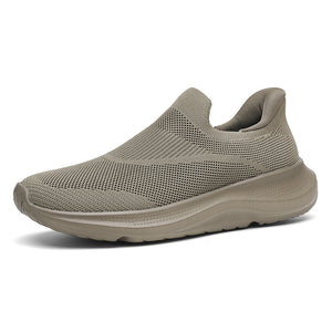 Men's breathable casual sports shoes in multiple colors with mesh upper and soft sole