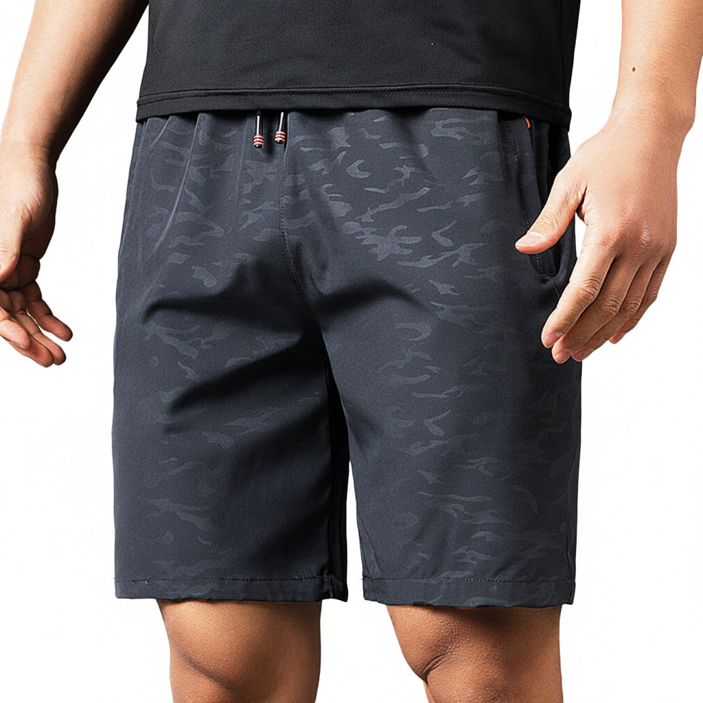 Men's quick-drying loose fit summer sports shorts in various colors
