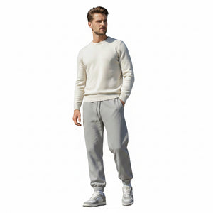 Men's high elasticity anti-wrinkle casual pants in tapered fit