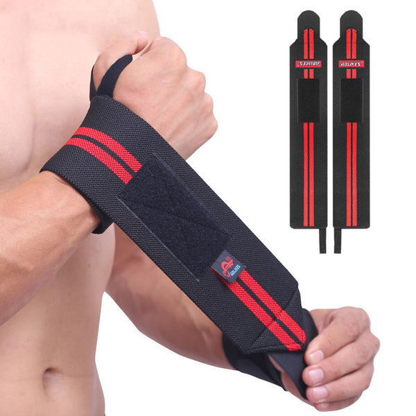 Adjustable fitness wristband compression bandage in various color options