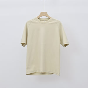 Men's loose-fit patchwork t-shirt in assorted colors with short sleeves and appliqué detailing