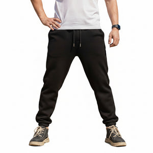 Men's elastic anti-wrinkle casual pants in tapered fit