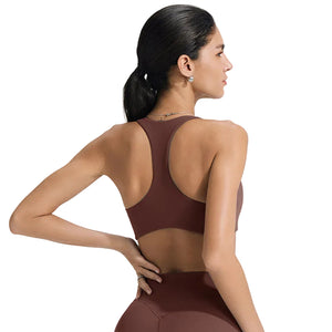 Push-up shock-proof yoga bra for women in multiple colors and sizes