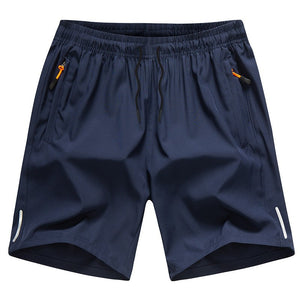 Men's ice silk quickdry 5 inch sports beach shorts in multiple colors