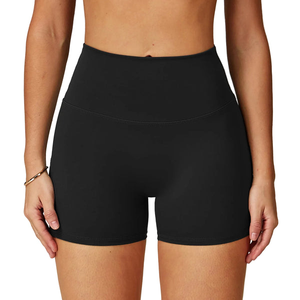 NUDE FEEL HIGH WAIST YOGA SHORTS FOR WOMEN