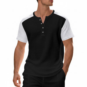 Men's loose fit casual short sleeve t-shirt in various colors