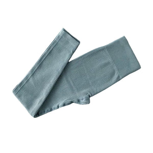 Ribbed high waist yoga leggings for women in various colors and sizes