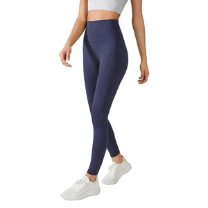 Women's high elastic sports leggings in multiple colors for yoga and fitness