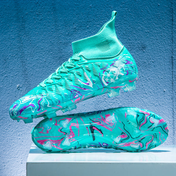 LONG AND SHORT SPIKES SOCCER TRAINING SHOES