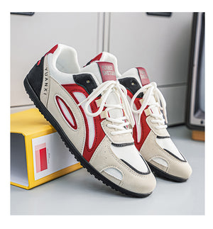 Retro platform sole casual sports training shoes in multiple colors